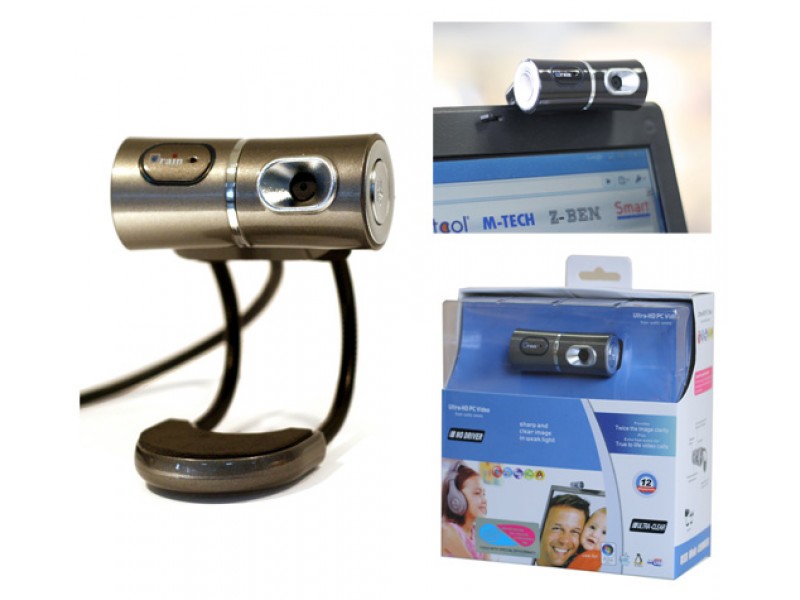 Ultra Hd Notebook Video Kamera WEBCAM 12Mp. USB 2.0 Tak Çalıştır Modanom K005